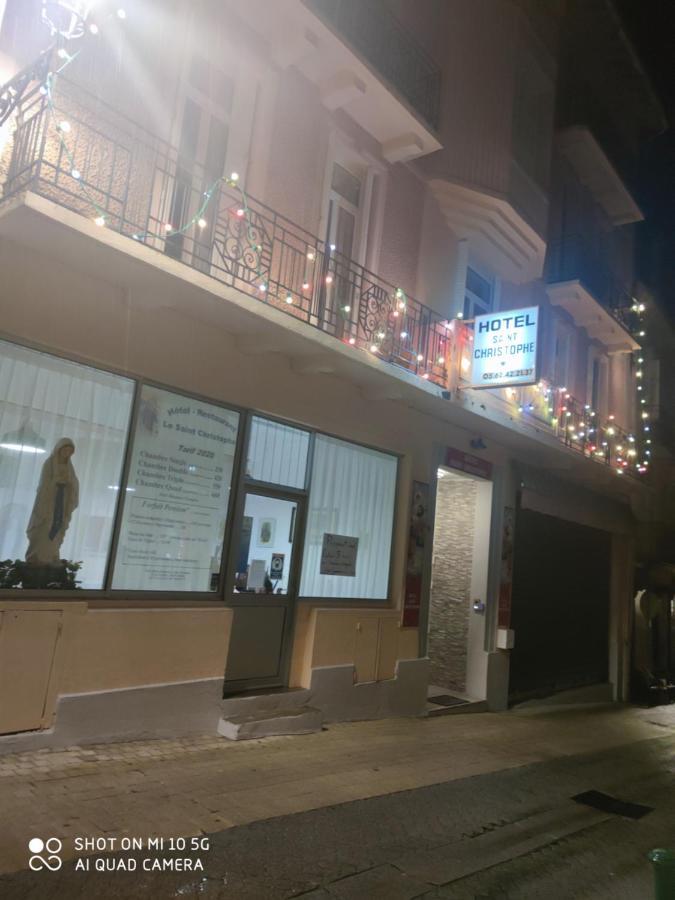 Hotel-Restaurant Le Saint Christophe لورد المظهر الخارجي الصورة